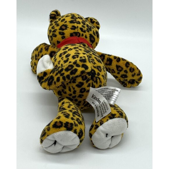 Ferrero Rocher Kinder Egg Leopard Cheetah Plush Cat 10” Spotted - Picture 4 of 6